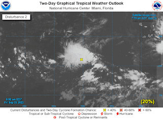 Cinco fenómenos en el Atlántico y el Caribe; uno en ruta a Cuba y Florida como posible huracán 10 Cinco fenómenos en el Atlántico y el Caribe; uno en ruta a Cuba y Florida como posible huracán