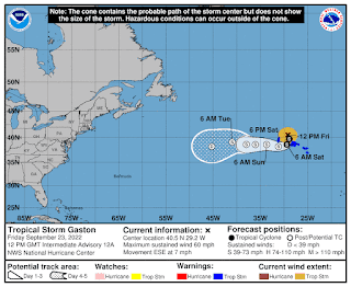 Cinco fenómenos en el Atlántico y el Caribe; uno en ruta a Cuba y Florida como posible huracán 9 Cinco fenómenos en el Atlántico y el Caribe; uno en ruta a Cuba y Florida como posible huracán