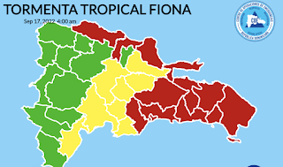 EL COE COLOCA 12 PROVINCIAS EN ALERTA ROJA 08 EN ALERTA AMARILLA Y 11 EN ALERTA VERDE 5