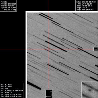 Observatorios rusos detectan un asteroide que se acerca a la Tierra