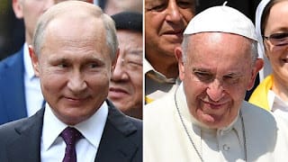 El papa pide a Putin parar la guerra y alerta del riesgo nuclear