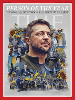 Volodímir Zelenski, elegido persona del año por la revista Time 5