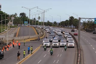 Digesett ejecutará carreteos en las autopistas a partir de las 2:00 p.m. este lunes