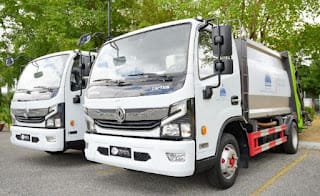 Gobierno dona camiones compactadores de desechos sólidos a la UASD 5 Gobierno dona camiones compactadores de desechos sólidos a la UASD