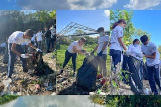 UASD RECINTO SANTIAGO REALIZA JORNADA DE LIMPIEZA EN ORILLA DEL RÍO YAQUE DEL NORTE 8 UASD RECINTO SANTIAGO REALIZA JORNADA DE LIMPIEZA EN ORILLA DEL RÍO YAQUE DEL NORTE