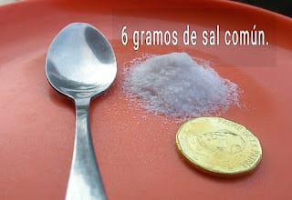 La sal de mesa no sólo es cloruro de sodio. 5