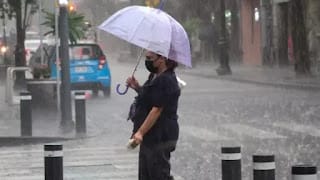 Aguaceros con tronadas y ráfagas de viento en algunos puntos del país