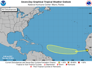 Onda tropical en costa africana viene hacia el Atlántico, prevé el Centro Nacional de Huracanes 5