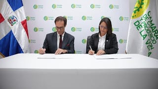 Cámara Comercio y Producción de La Vega y Barna firman acuerdo de colaboración 5