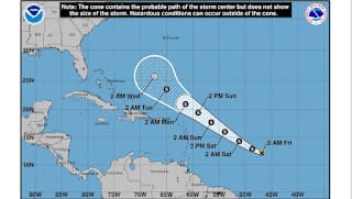 Tormenta tropical Cindy se forma en el Atlántico 5