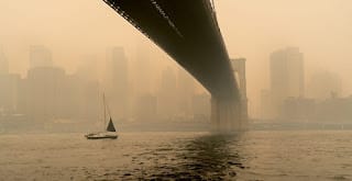 Mejora calidad del aire en NY y Washington tras humo de incendios en Canadá disiparse 5