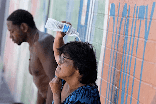 Habitantes del sur de EEUU tratan de protegerse del calor extremo 5