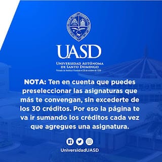 Conoce el proceso de Preselección de asignaturas UASD 2023-2