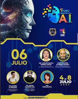 YA QUEDA POCO PARA EL 1° FORO MUNDIAL DE INTELIGENCIA ARTIFICIAL 🤖🌎🚀 6 YA QUEDA POCO PARA EL 1° FORO MUNDIAL DE INTELIGENCIA ARTIFICIAL 🤖🌎🚀