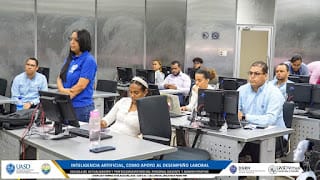 Desarrollan taller sobre Inteligencia Artificial en el Desempeño Laboral para los universitarios