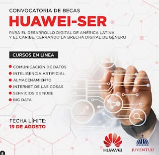 Convocatoria de Becas HUAWEI-SER y el Ministerio de la Juventud 5