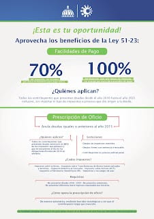 DGII llama a contribuyentes aprovechar facilidades Ley 51-23