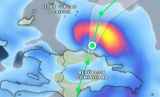 Centro de tormenta Franklin ha salido del territorio nacional, aunque queda campo nuboso 5