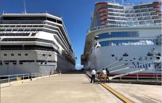Suspenden llegada de dos cruceros a Puerto Plata por tormenta Franklin