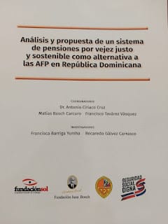 UASD y varias entidades presentan una propuesta sobre nuevo Sistema de Pensiones como alternativa a las AFP 7 UASD y varias entidades presentan una propuesta sobre nuevo Sistema de Pensiones como alternativa a las AFP