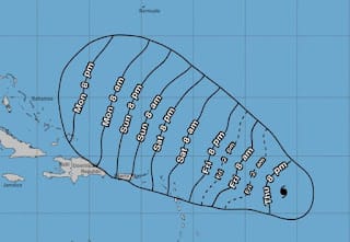 Lee es ya un poderoso huracán de categoría 4 y se forma la tormenta tropical Margot 5