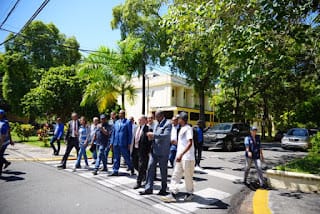 Rector UASD realiza recorrido por el campus universitario para adecuar instalaciones en apertura del semestre 2023-02