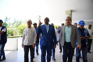 Rector UASD realiza recorrido por el campus universitario para adecuar instalaciones en apertura del semestre 2023-02