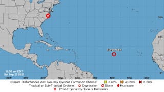 Se forma la depresión tropical número 17 sobre el Atlántico 5