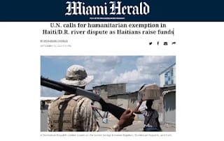 ONU pide a dominicanos permitirle llevar asistencia a Haití 6 ONU pide a dominicanos permitirle llevar asistencia a Haití