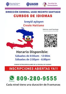 Descubre un Mundo de Oportunidades: Cursos Extracurriculares de Idiomas en UASD Recinto Santiago