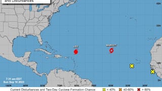 Efectos indirectos del huracán Lee seguirán generando oleaje peligroso en la costa Atlántica 5