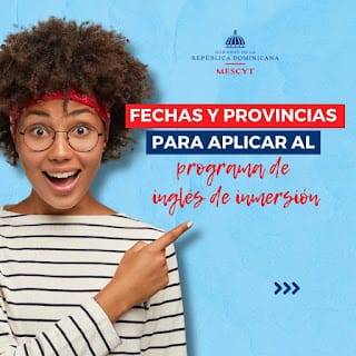 Fechas y provincias para aplicar al programa de inglés de inmersión 5