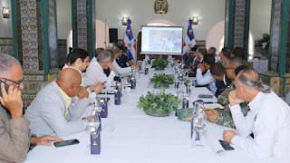 Misión de la OEA en visita al Canal en Masacre, Haití.