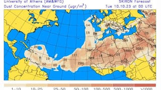 Polvo del Sahara: Calor extremo y escasas lluvias en el país 5