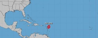 Tormenta Tropical Philippe se Aleja del Caribe