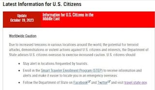Estados Unidos emite alerta global por “el aumento de las tensiones en el mundo”