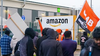 Empleados de Amazon planean una huelga internacional durante el 'Black Friday'