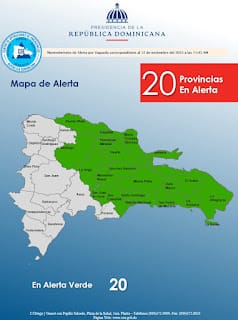El COE mantiene 20 provincias en alerta por efectos de una vaguada 7 El COE mantiene 20 provincias en alerta por efectos de una vaguada