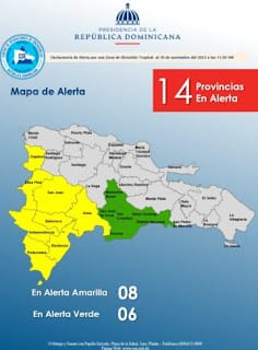 COE emite alertas meteorológicas y llama a la población a no descuidarse 7 COE emite alertas meteorológicas y llama a la población a no descuidarse