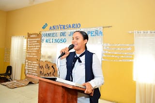 Amantes de la Luz celebra natalicio 189 de su fundador con acto en la escuela Peña y Reinoso de Pueblo Nuevo 11 Amantes de la Luz celebra natalicio 189 de su fundador con acto en la escuela Peña y Reinoso de Pueblo Nuevo