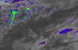 Frente frío incidirá de manera directa en RD desde el lunes; lluvias este fin de semana y la próxima 5