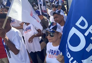 Ulises Rodríguez muestra Fuerza y Liderazgo en Caravana de Santiago