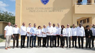 Presidente Abinader inaugura Liceo Experimental Prof. Carlos Mckinney de la UASD en Baní 5
