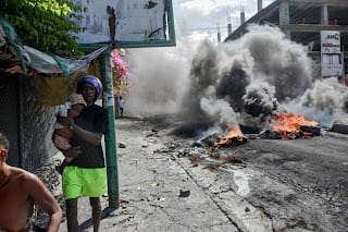 Al menos un muerto durante las protestas violentas en numerosas ciudades de Haití 16 Al menos un muerto durante las protestas violentas en numerosas ciudades de Haití
