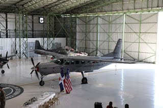 Ministerio de Defensa de la República Dominicana recibe donación de aeronave de 8 millones de dólares por parte de Estados Unidos