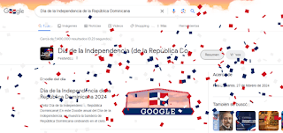 Google celebra con su Doodle la Independencia Nacional