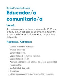 Vacantes en el programa con jóvenes ¡Te estamos buscando!