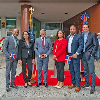 ¡Celebración en el New Orleans City Hall por los 180 años de independencia de la República Dominicana!