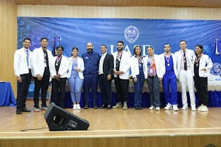 Recinto Santiago lanza promoción de Médicos Internos marzo 2024-2025 Coloca plaquita que los identifica como Médicos Interno de la UASD