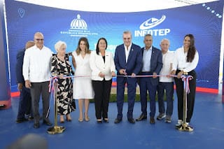 Presidente Abinader inaugura centro de capacitación ferroviaria del INFOTEP